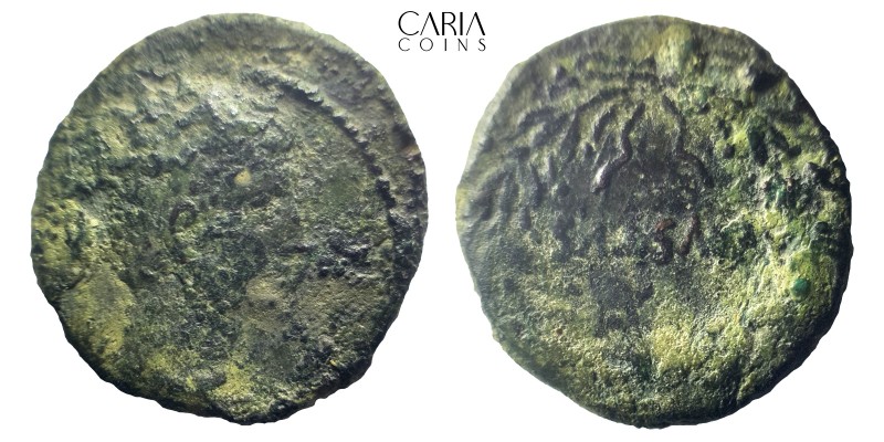Seleucis and Pieria. Antioch. Agustus. 23 BC-14 AD. Bronze AE. 23 mm 11.68 g. Ne...