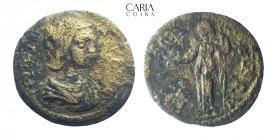 Caria. Cidramus. Julia Maesa (Grand mother of Elagabalus). 218-222 AD. Bronze Æ. 20 mm 3.76 g. Very fine