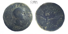 Caria. Orthosia. Augustus. BC 27-14 AD. Bronze Æ. 19 mm 5.52 g. Near very fine