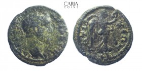 Caria. Antiocheia ad Meander.Antoninus Pius. 138-161 AD. Bronze Æ 18 mm 3.45 g. Near very fine