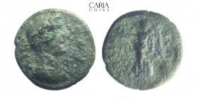 Caria. Antiocheia ad Meander.Pseudo-autonomus issue. 180-220 AD. Bronze Æ 18 mm 3.99 g. Near very fine