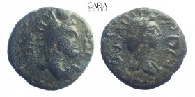 Islands of Caria. Rhodos.Pseudo-autonomus issue. 100-200 AD. Bronze Æ 16 mm 3.68 g. Very fine
