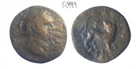 Ionia. Miletos. Domitian. 81-96 AD. Bronze Æ. 16 mm 1.79 g. Very fine