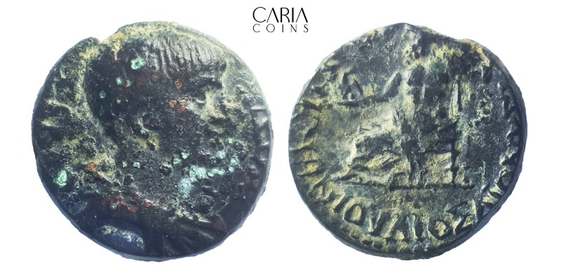 Phyrigia.Sebaste. Nero. 54-68 AD. Bronze Æ 16 mm 5.49 g. Very fine