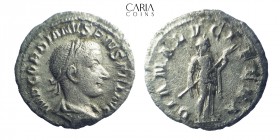 Gordian III AD 238-244. Rome. AR Denarius. 20 mm, 2.91 g. Nearly ver fine