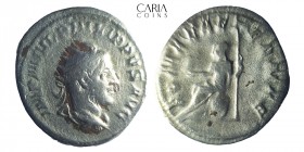 Phillip I Arab. 244-249 AD. Rome. AR Antoninianus. 22 mm, 3.79 g. Near very fine