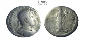 Hadrian. AD 117-138. Antioch mint. AR Denarius. 18 mm, 3.35 g. Near very fine