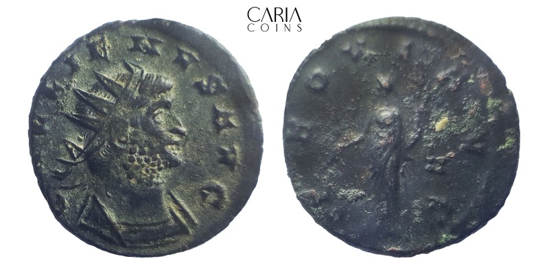 Gallienus. AD 253-268.Rome. Bronze Æ Antoninianus. 19 mm, 4.38 g. Near very fine...