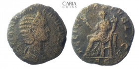 Julia Mamea. AD 217-235. Rome.Bronze Æ Sestertius. 28 mm, 18.23 g. Very fine