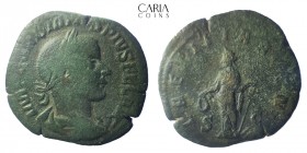 Gordian III. AD 238-244. Rome. Bronze Æ Sestertius. 31 mm, 23.17 g. Very fine
