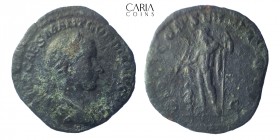 Gordian III. AD 238-244. Rome. Bronze Æ Sestertius. 28 mm, 21.99 g. Near very fine
