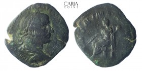 Trebonianus Gallus. AD 238. Bronze Æ Sestertius. 26 mm, 20.90 g. Very fine