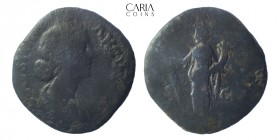 Faustina Junior.Augusta. AD 147-175.Bronze Æ Sestertius. 30 mm, 22.8 g. Near very fine