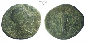 Marcus Aurelius.Rome.Bronze Æ As. 26 mm, 12.62 g. Near very fine