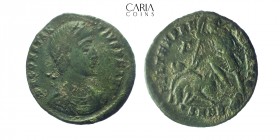 Constantius II. AD 337-361. Cyzicus. Bronze Æ Centenionalis . 25mm, 6.49 g. Very fine