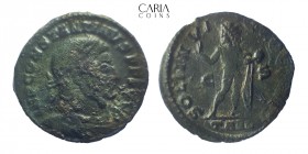 Constantine I 'the Great' . AD 306-337. Arelate (Arles mint). Bronze Æ Nummus. 20 mm, 2.75 g. Near very fine