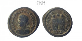 Constantinus II, as Caesar. AD 317-337. Nicomedia. Bronze Æ Follis. 16 mm, 3.41 g. Very fine
