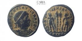 Constantine II, as Caesar, AD 316-337. Antioch, 6th officina, 330-333/5. Bronze Æ Follis. 17 mm, 2.52 g, Very fine