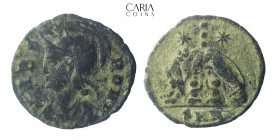 Constantine I " the Great" Commerative series. AD 306-337.Cyzicus.Bronze Æ Follis. 17 mm, 2.04 g. Very fine