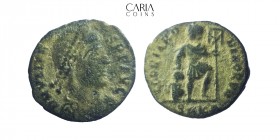 Valens. AD 364-367.Cyzicus. Bronze Æ Nummus. 16 mm, 2..26 g. Very fine