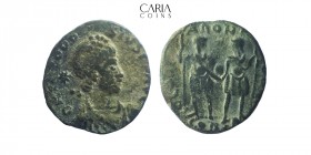 Theodosius II, AD 402-450. Constantinople.Bronze Æ Nummus. 12 mm, 1,65 g. Very fine