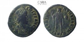 Arcadius AD 383-408.Constantinople.Bronze Æ Follis. 20 mm, 5.33 g. Very fine