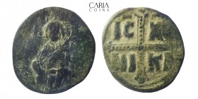 Michael IV "The Paphlagonian". AD 1034 - 1041.Constantinople.Bronze Æ Follis. 28 mm, 8.23 g. Very fine