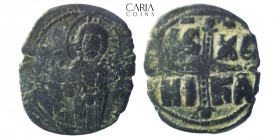 Michael IV "The Paphlagonian". AD 1034 - 1041.Constantinople.Bronze Æ Follis. 25 mm, 9.06 g. Very fine