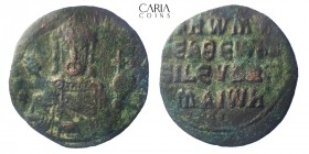 Romanus I Lecapenus. AD 920-944.Constantinople.Bronze Æ Numus. 26 mm, 7.71 g. Very fine