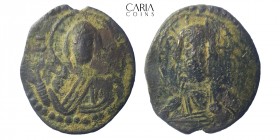 Romanus IV, Diogenes. AD 1068-1071. Constantinople.Anonymous Bronze Æ Follis.
23 mm, 5.18 g. Very fine