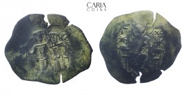 Isaac Comnenus, Usurper in Cyprus. AD 1184-1191.Nicosia. Aspron Trachy. 28 mm, 2.94 g. Very fine