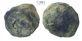 Alexius III Angelus-Comnenus.AD 1195-1197.Constantinople. Aspron Trachy. 27 mm, 2.90 g. Near very fine