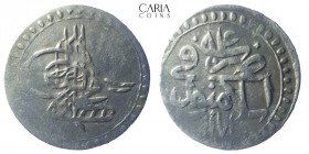 Ottoman Empire.Sultan Mustafa III. AD 1757-1774 (AH1171-1187) AR Silver Para. Misr mint.(Cairo, Egypt). 15 mm, 0.49 g. Very fine; Rare