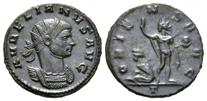 Aurelian (270-275), Radiate, Mediolanum, AD 274, 3.88g, 20mm. Radiate and cuiras...