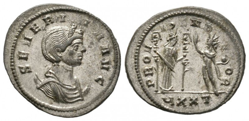 Severina (Augusta, 270-275), Antoninianus, Ticinum, 274-5, 4.04g, 23mm. Diademed...