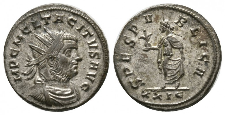 Tacitus (275-276), Radiate, Rome, AD 275, 5.28g, 21mm. Radiate, draped and cuira...