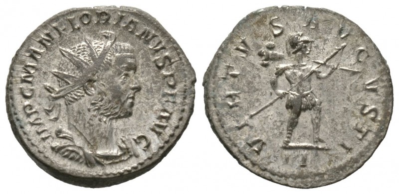 Florian (AD 276), Radiate, Lugdunum, July AD 276, 4.32g, 22mm. Radiate, draped a...