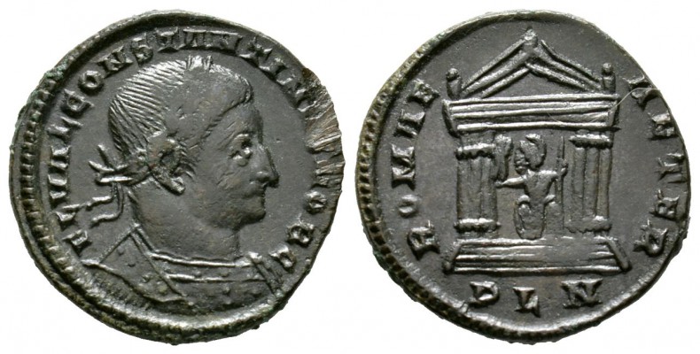 Constantine I (Caesar, 306-309), Londinium, c. summer AD 307, 6.47g, 25mm. Laure...