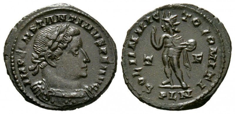 Constantine I (307/310-337), Follis, Londinium, AD 310, 4.05g, 23mm. Laureate an...