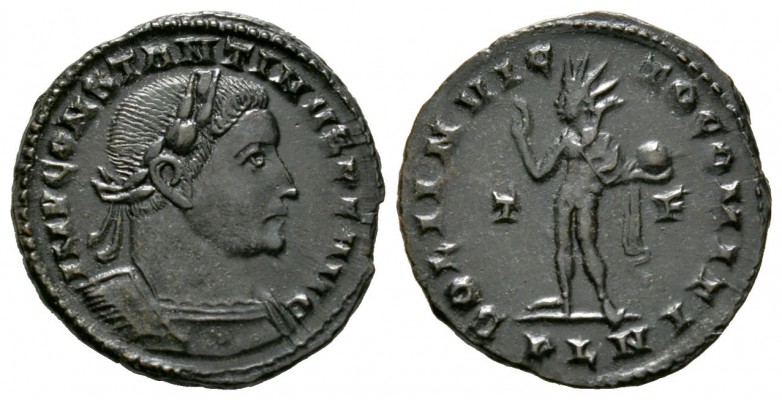 Constantine I (307/310-337), Follis, Londinium, AD 310, 4.30g, 22mm. Laureate an...
