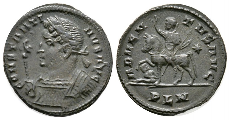 Constantine I (307/310-337), Follis, Londinium, c. 310-2, 4.11g, 23mm. Laureate ...