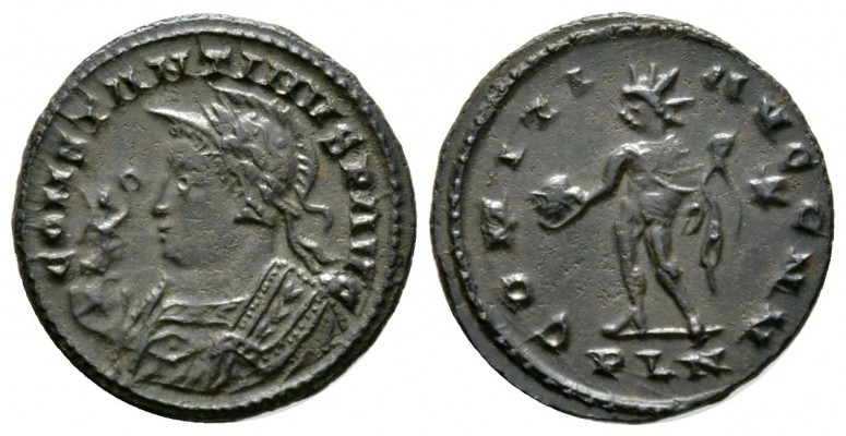 Constantine I (307/310-337), Follis, Londinium, 310-2, 4.65g, 22mm. Laureate, he...