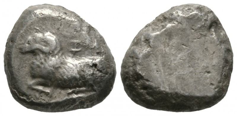 Cyprus, Salamis, Euelthon (c. 530/15-480 BC), Stater, 11.04g, 18mm. Ram recumben...