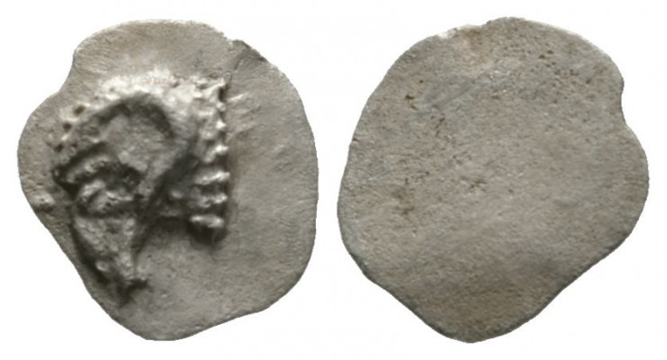 Cyprus, Salamis, Euelthon (c. 530/15-480), Hemiobol, 0.38g, 8mm. Head of ram lef...