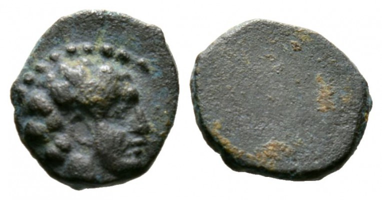 Cyprus, Salamis, Evagoras I (c. 411-374/3 BC), 1/12 Stater, 0.77g, 9mm. Bare hea...