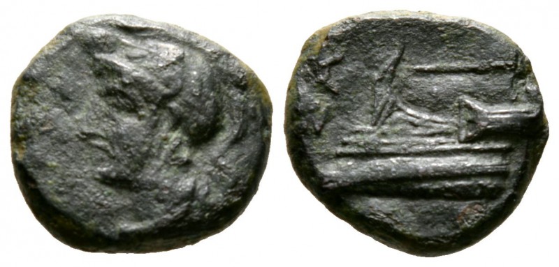 Cyprus, Salamis, temp. Nikokreon or Salaminion, c. 322-310 BC, Æ, 2.60g, 12mm. H...