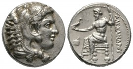 Cyprus, Soloi, Pasikrates (Stasikrates, c. 330s-310s BC), Tetradrachm, in the name and types of Alexander III of Macedon, c. 325/3-319/8 BC, 17.31g, 2...