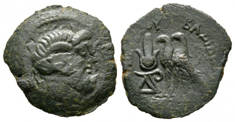 Ptolemaic Kings of Egypt, time of Ptolemy VIII-X (145-88 BC), Obol, Uncertain mi...