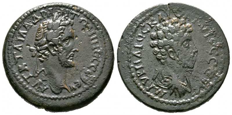 Antoninus Pius and Marcus Aurelius as Caesar (138-161), Koinon of Cyprus, Æ, c. ...