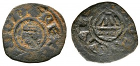 Cyprus, Crusaders, Lusignan Kingdom of Cyprus. Guy of Lusignan (1186-1192), Denier, Uncertain (Cyprus or Jerusalem) mint, 1.33g, 17mm. Crowned facing ...